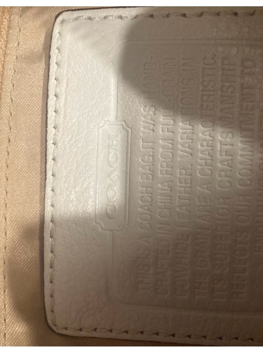 Coach Shoulder Bag Ali Leather Hobo B0969-13655 Soft Cream
Winter White - Picture 8 of 8